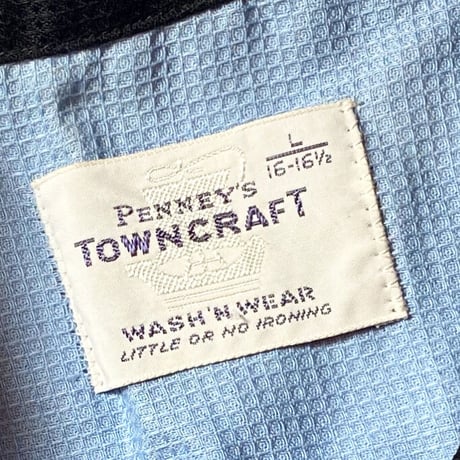1960's TOWNCRAFT Quarter Sleeve Pullover Shirt Deadstock