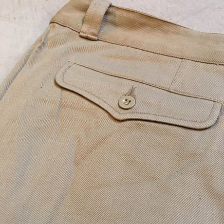 1950's〜 French Army M-52 Chino Trousers Deadstock