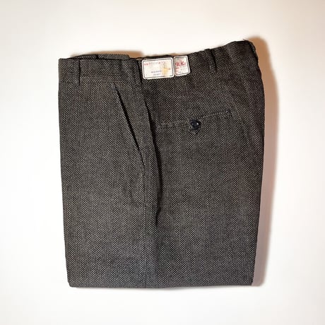 1960's Melna Corduroy Tapered Pants Deadstock