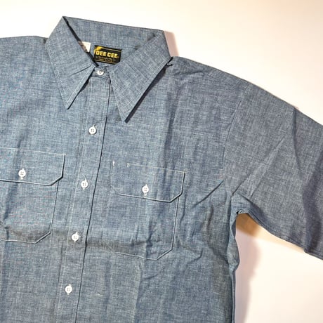 1970's DEE CEE Chambray L/S Shirt Deadstock