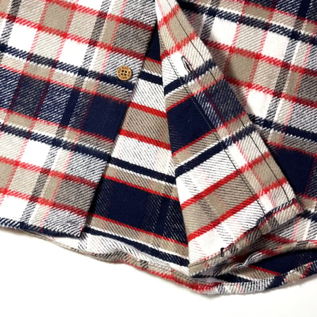 1980's BIG MAC Heavy Flannel L/S Shirt Deadstock