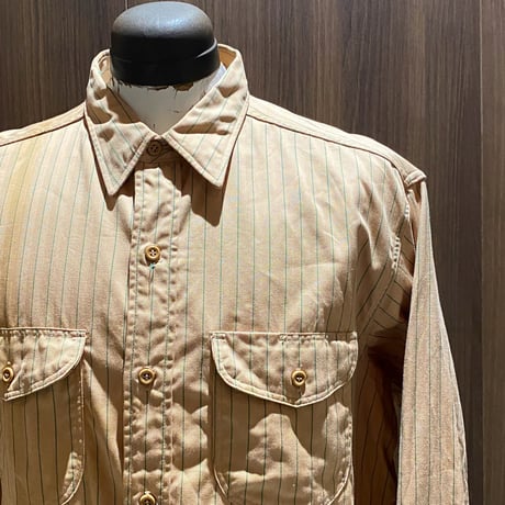1950〜60's Lee Coca-Cola Stripe L/S Shirt