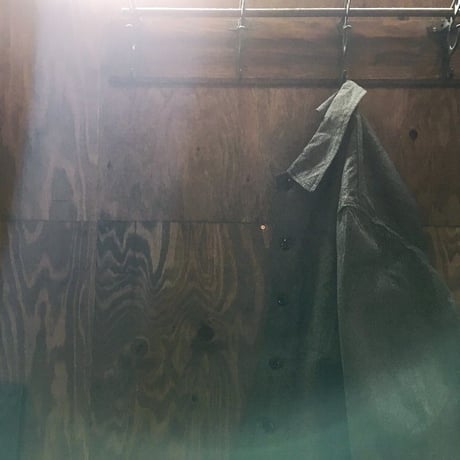 1940's French Unknown Black Chambray Jacket