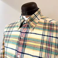 1960's WREN LTD. Indian Madras L/S Shirt