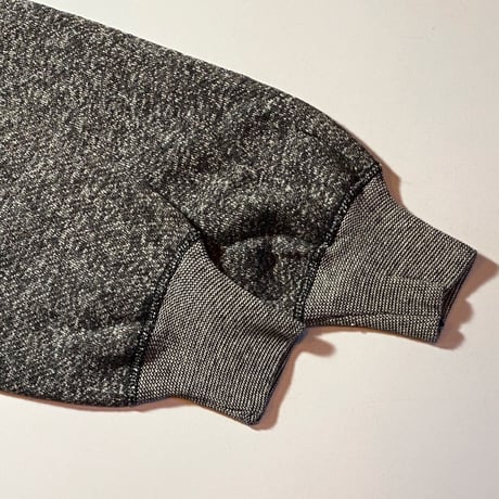 1950's FINEST QUALITY Solt&Pepper Sweat Cardigan Deadstock