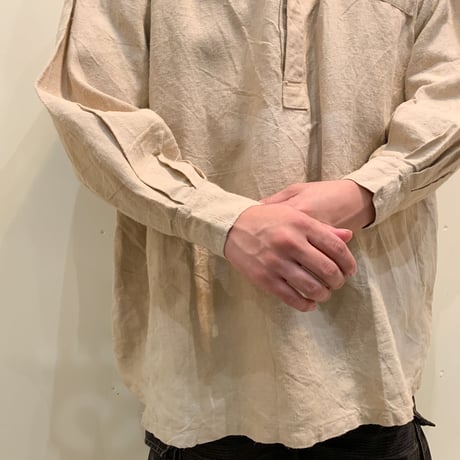 1930's French Unknown Linen Smock