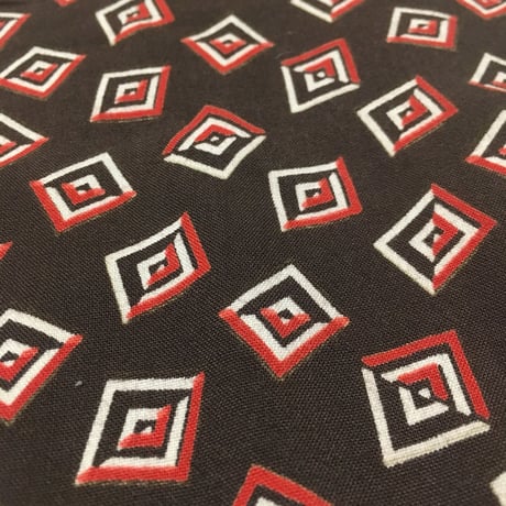 1950's Unknown Atomic Pattern Rayon Scarf
