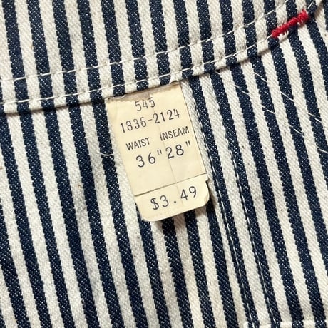 1950's PAY-DAY Hickory Overall Deadstock