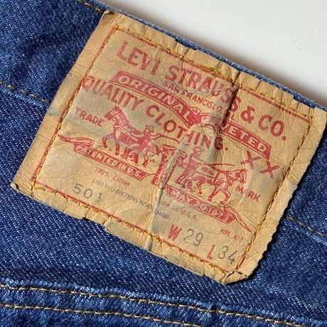 1980's Levi's 501 Red Line Denim Pants