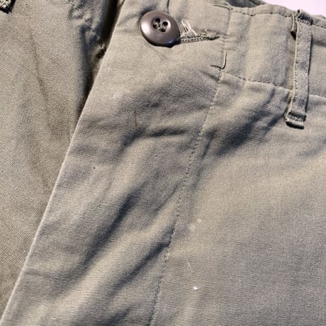 1960's US.ARMY Jungle Fatigue 3rd Trousers