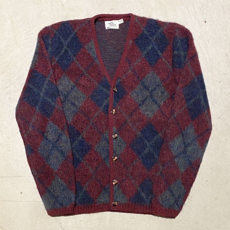 1960's NORTAN'S Talls Mohair Cardigan