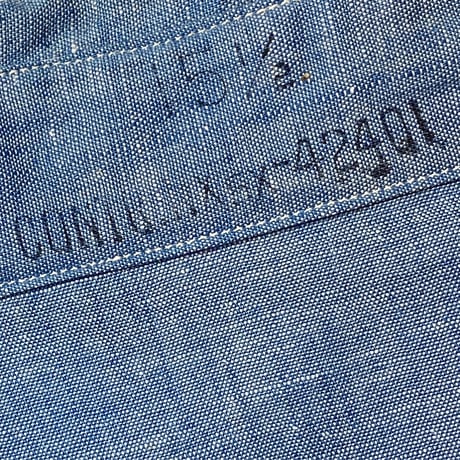 1940's US.NAVY Chambray L/S Shirt