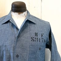 1960's US.NAVY Chambray L/S Shirt