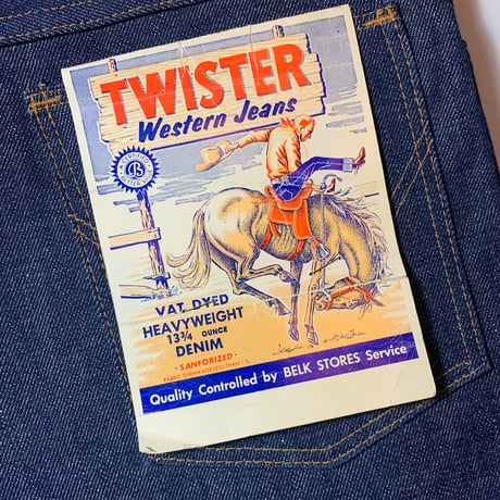 1960's TWISTER Denim Pants Deadstock