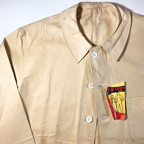 1940〜50's ADOLPHE LAFONT Cotton Jacket Deadstock