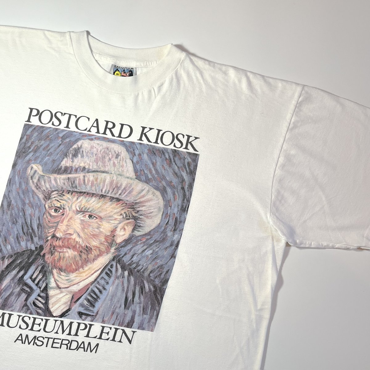 1990's Fox Tees Vincent Van Gogh Printed Tee |