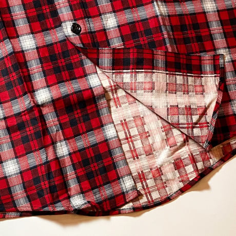 1960's PENNEY'S Flannel L/S Shirt Deadstock