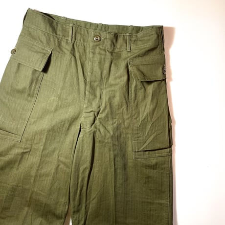 1940's US.ARMY M-43 Herringbone Trousers Deadstock