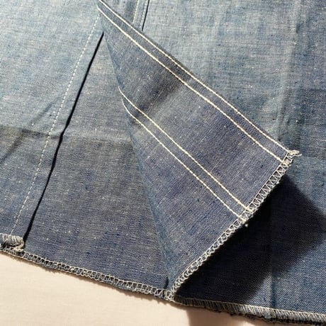 1960's BULL-DOG Chambray L/S Shirt Deadstock