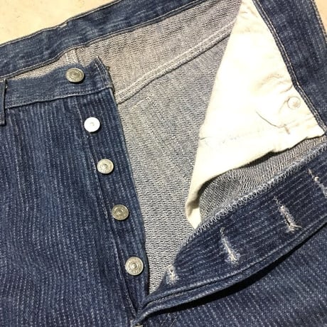 1980's Levi's 501 Stripe Denim Pants