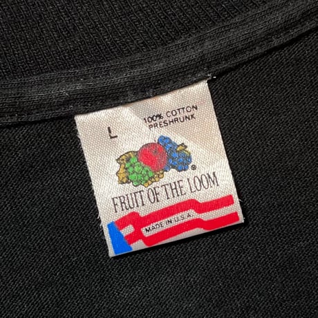 1990's FRUIT OF THE LOOM Printed Tee
