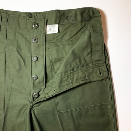 1970's US.ARMY Utility Trousers Deadstock