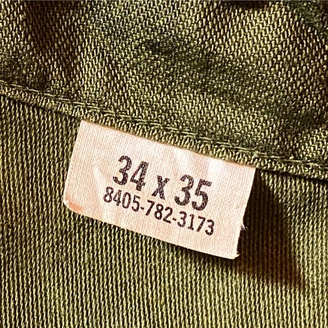 1960〜70's US.ARMY Utility Trousers