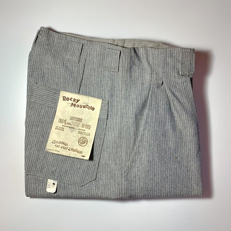 1950's ROCKY MOUNTAIN Cotton Trousers Deadstock