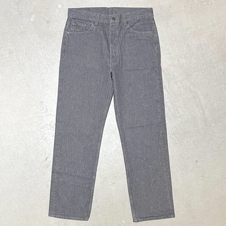 1990's Levi's 501 Gray Denim Pants Deadstock