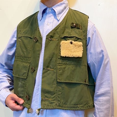 1960's Duxbak Poplin Fishing Vest