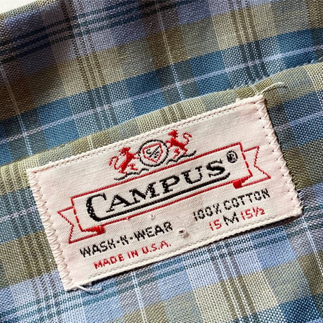 1960's CAMPUS L/S Shirt Deadstock