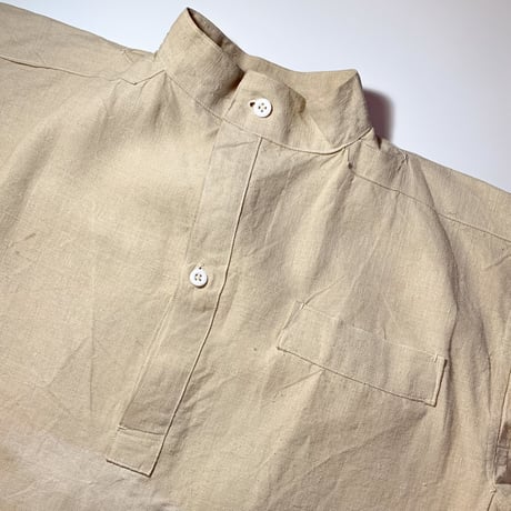 1930's French Unknown Linen Smock
