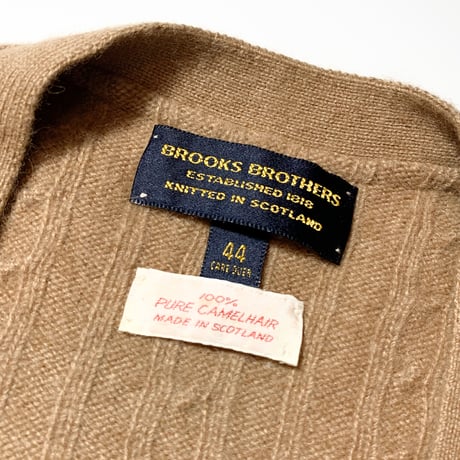 1970's Brooks Brothers Camelhair Cardigan