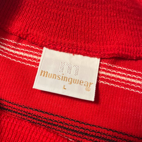 1960's Munsingwear Border Tee Deadstock