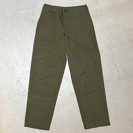 1940's US.NAVY N-3 Herringbone Trousers Deadstock