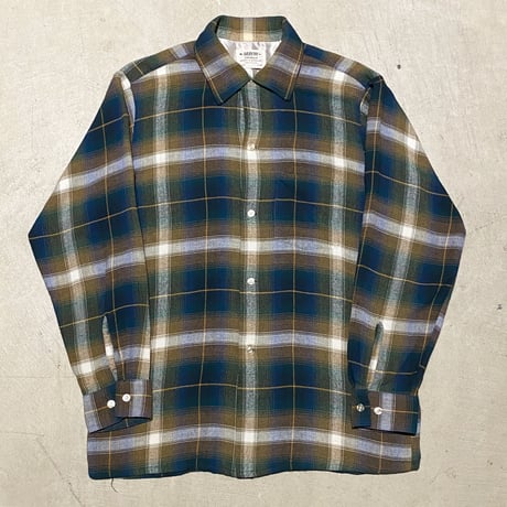 1960's ARROW Rayon L/S Shirt
