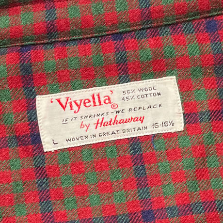 1950〜60's Hathaway L/S Shirt Deadstock