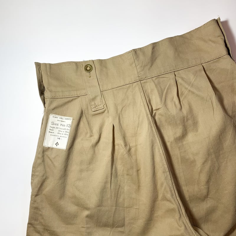 F*U様 イギリス軍 40s〜 WAR AID 1941 Gurkha Shor 1940's British Army Gurkha Short Pants Deadstoc