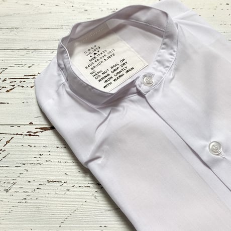 1970's Australian Military Band Collar L/S Shirt Deadstock