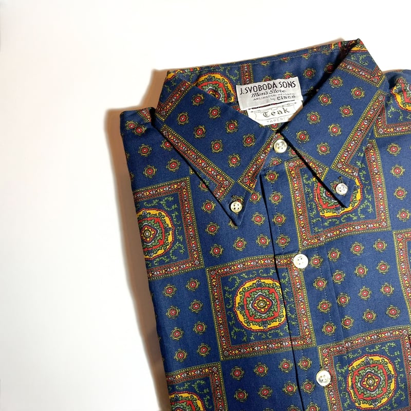 1960's J.SVOBODA SONS S/S Shirt Deadstock | Unwave