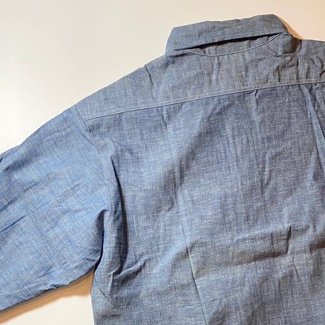 1970's BIG MAC Chambray L/S Shirt Deadstock