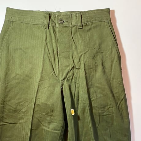1950's USMC P-53 Herringbone Trousers Deadstock