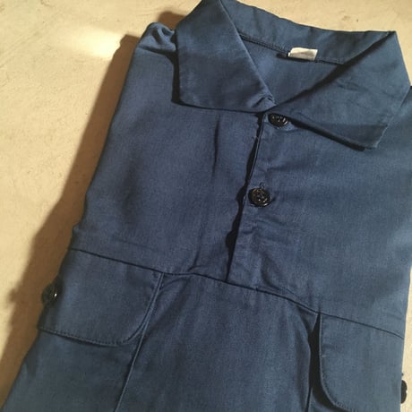 1970's US.NAVY Utility Pullover L/S Shirt Deadstock