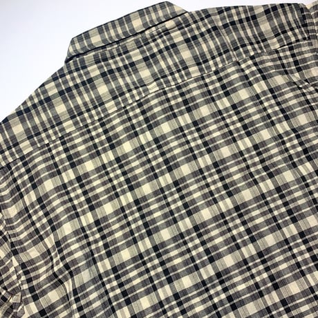 1960's Joni Jiffani Cotton&Linen S/S Shirt Deadstock