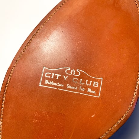 1960's CITY CLUB Leather Shoes Deadstock