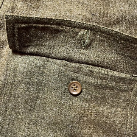 1910's〜 US.ARMY Wool Pullover L/S Shirt Deadstock