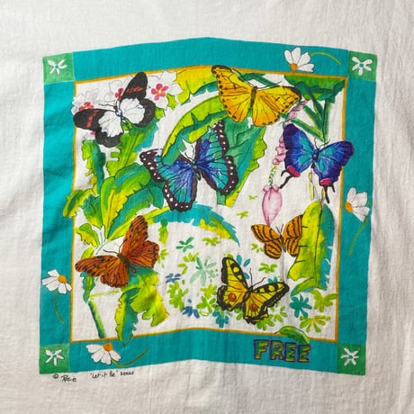 1990's FABRIC ART Printed Tee