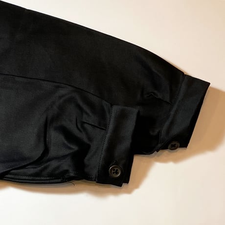 1940's LE MONTAGNARD Black Moleskin Jacket Deadstock