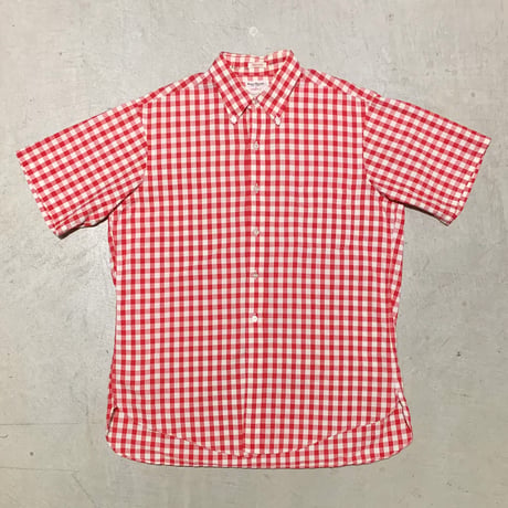 1960's WREN LTD. Seersucker S/S Shirt