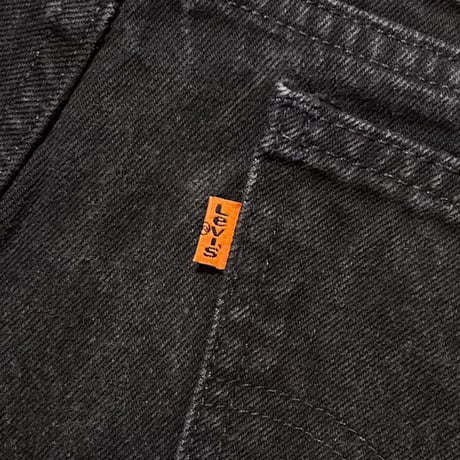 1990's Levi's 505 Black Denim Pants